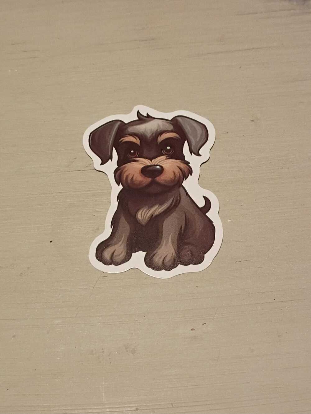10/$10 Stickers Decal - Schnauzer Puppy Kawaii Animal Sticker